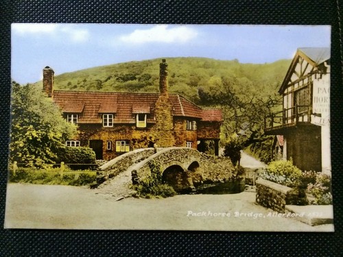 Allerford packhorse bridge - allerford,