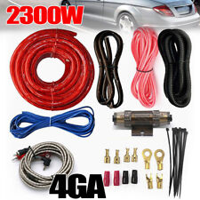 2300W 4 Gauge Amplifier Amp Wiring Kit for Edge Vibe Car Audio Subwoofer Amp