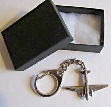 F) KEYRING PEWTER DOUGLAS C47