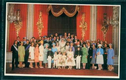 Royalty postcard charles - charles, and