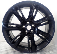 RANGE ROVER VELAR 20'' BLACK ALLOY WHEEL RIM J8A2-1007-FA (Q-273)