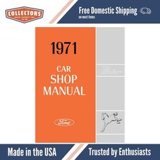1971 Ford Pinto Shop Manual