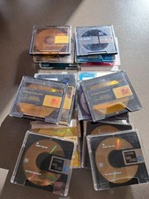 20 pre recorded mini discs.