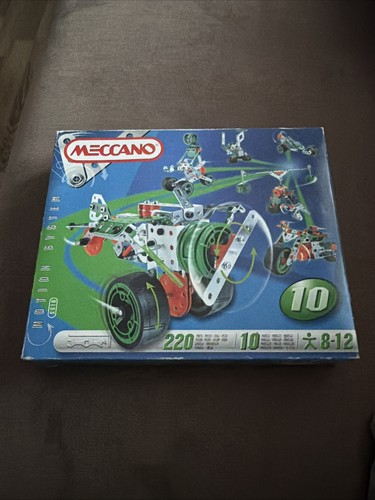 Meccano motion system building - meccano,