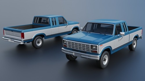 Pickup truck 150 supercab - f-150,