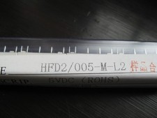 x3 pieces 5V coil HFD2-005-M-L2 bistable latching relay DPDT 2A, 30 Vdc 125vac