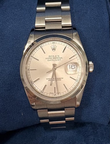 Rolex datejust 16200 silver - 16200,
