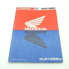Genuine Honda XLR 125 R JD16