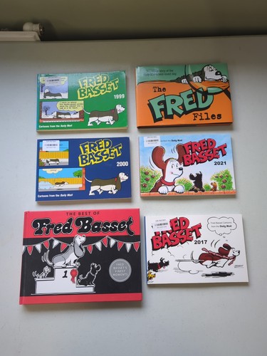 Fred basset cartoon - cartoon, books