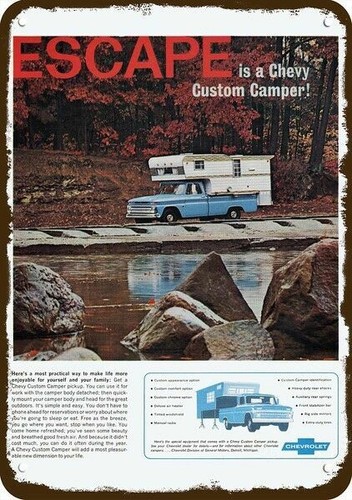 1966 chevy custom camper - 1966,