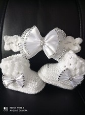 Hand knitted Romany Bling baby