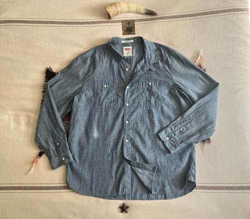 Levi navy deck shirt - us,