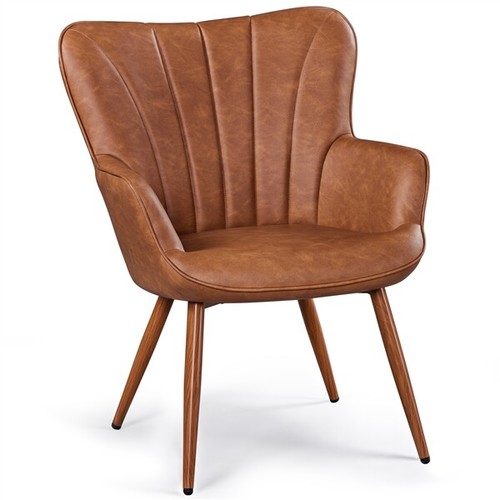 Leather accent chair modern - accent,