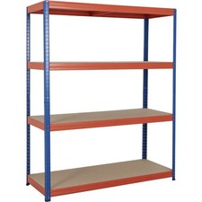 BiGDUG Industrial Shelving 300kg UDL - 3/4 Tier Heavy Duty Shelves