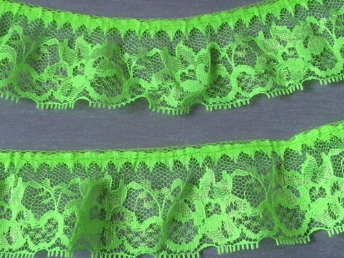 Laverslace fluorescent green - fluorescent,