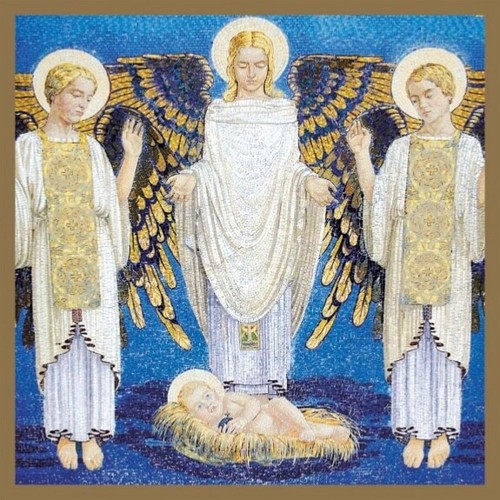 Angel adoration xmas - angel,