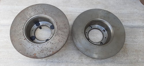 Pair front brake discs alfa - of,