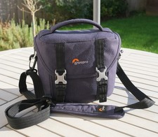Lowepro Scout SH 120 Padded Camera Shoulder Bag - Blue - Excellent Condition