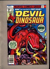 DEVIL DINOSAUR #1_APRIL 1978_NEAR MINT MINUS_MOON BOY_JACK KIRBY_BRONZE AGE!