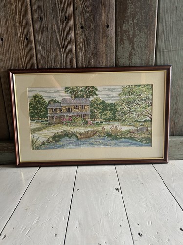 Large framed vintage finished - large,
