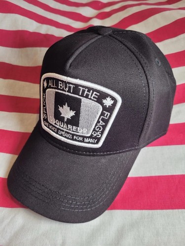 Dsquared2 black baseball - black, cap