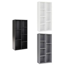 Tall  Wooden 5/7 Cube Bookcase