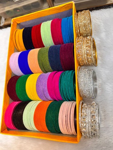 Bangles velvet multicolour - bangles,