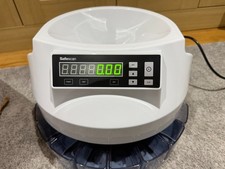 Safescan 1250 GBP Coin Counting and Sorting Machine Automatic Grey (113-0568)