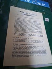 national savings certificate