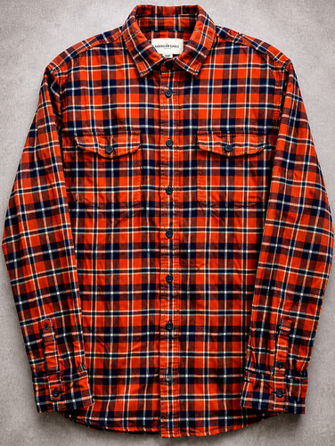 American eagle flannel shirt - eagle,