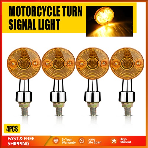Chrome motorcycle bullet - chrome,