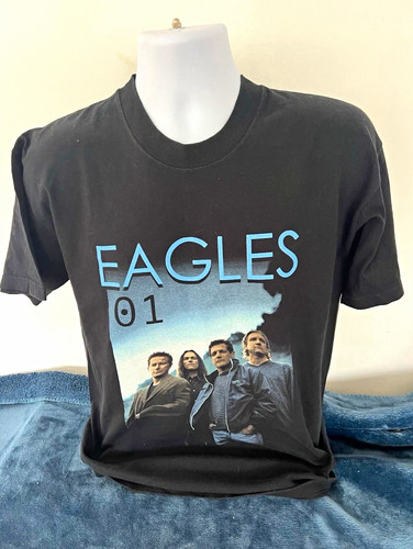 2001 eagles tour shirt med - 2001, t