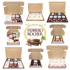FERRERO ROCHER Chocolate Gift Box Personalised Hamper 90g Bar Birthday Present?