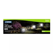 3 Pack Solar Rock Garden LED