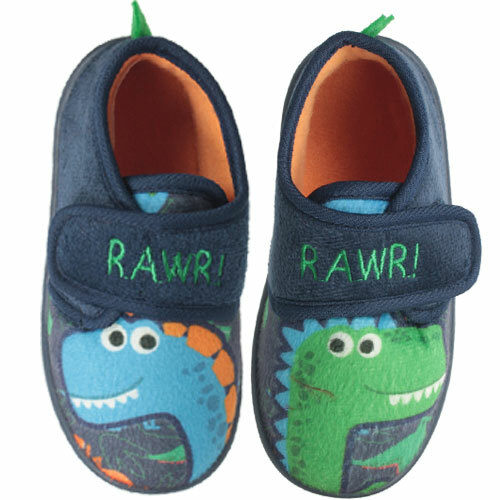 Boys navy dinosaur - 3d, touch