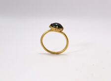 Medieval Gold Ring with Cabochon  12th-14th Century AD