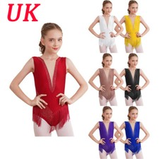 UK Girls Tassel Costume Fringe