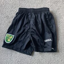 Norwich City Football Shorts Youths Small YS Childs Kids B18