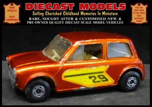 Vintage matchbox racing - racing, mini