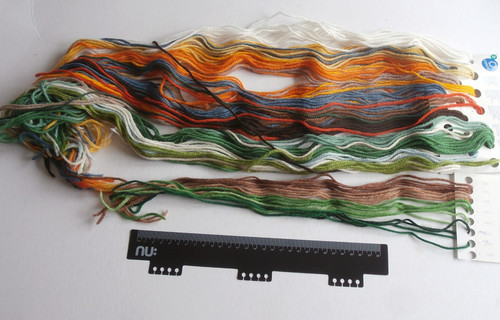 Assorted tapestry wool yarn