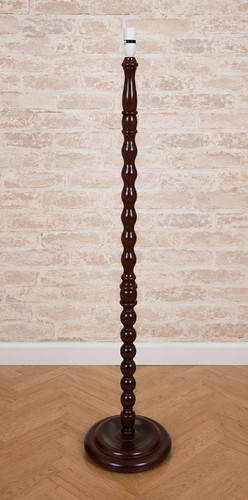 Vintage solid wood floor - vintage, lamp