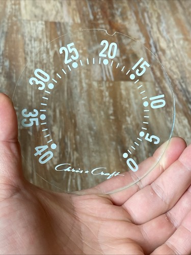 Chris craft tachometer glass - craft,