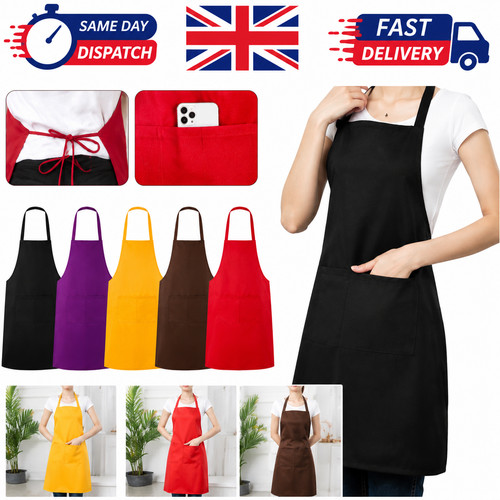 New plain apron with - plain,