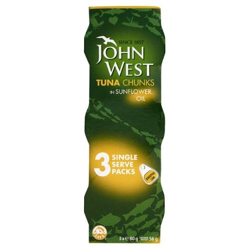 John west tuna chunks - tuna, in