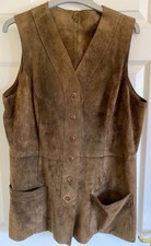 Vintage 60s / 70s Real Suede