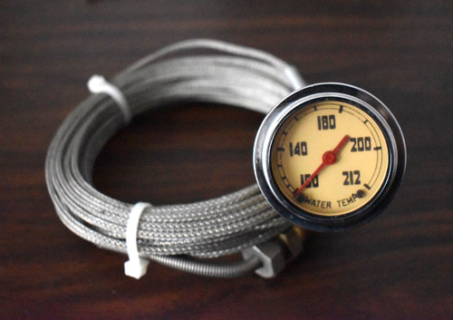 Water temperature gauge - water,