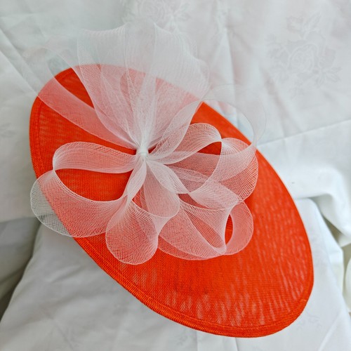 Orange white wide - white,