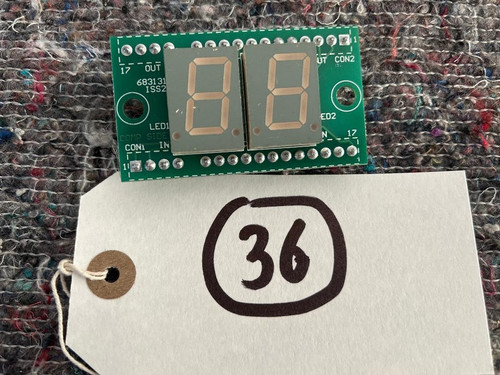 Barcrest digit display - 2-,