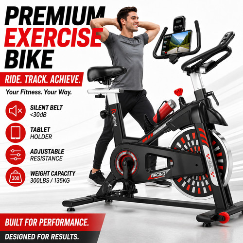 Exercise bike indoor cycling - exercise,