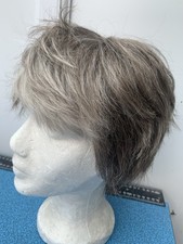 Rene of Paris Wig Sandy Silver 2349 Zoe Short Cropped Layered (R11